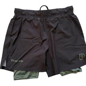 Academy + Hybrid Shorts - Black - Medium